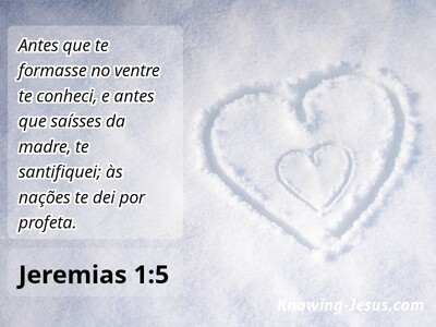 Jeremias 1:5 Aborto (sage)